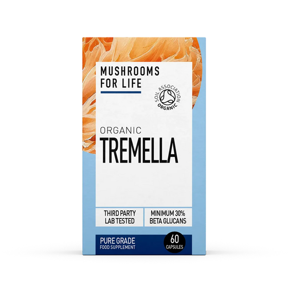 Mushrooms for Life - Organic Tremella 800mg Capsules