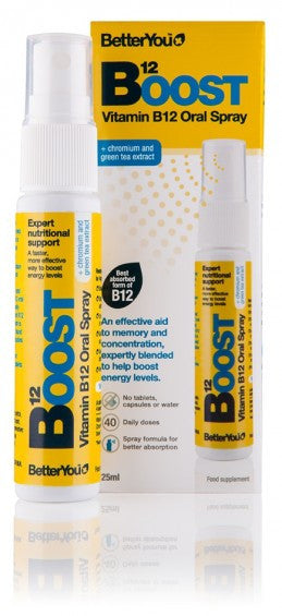 BetterYou Boost Vitamin B12 Oral Spray - 25ml