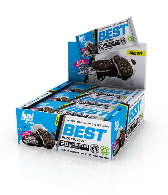 BPI Sports Best Protein Bar Box of 12