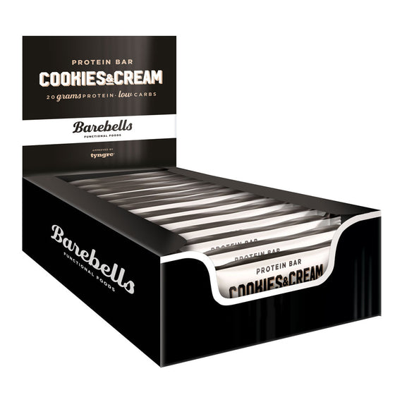 Barebells Cookies & Cream Protein Bars x 12