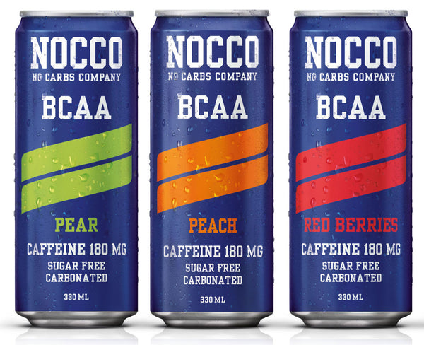 Nocco BCAA by Nocco, with caffeine 180mg - 1 can of 330ml 