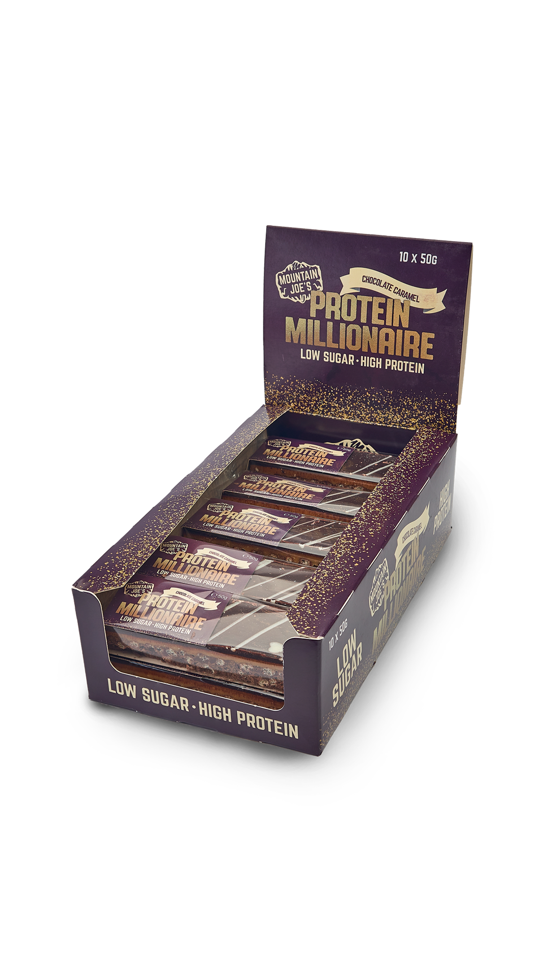 Mountain Joe's Chocolate Caramel Protein Millionaire (10x50g)