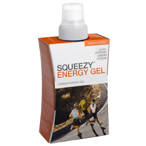 SQUEEZY ENERGY GEL IN BOTTLE 125ml - Lemon