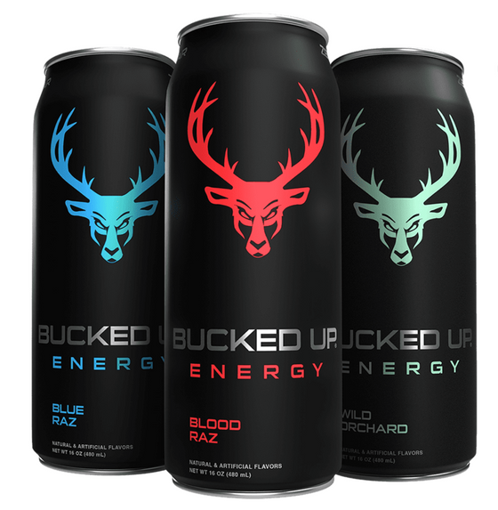 Bucked Up Energy Drink Mixed Case 12x500ml