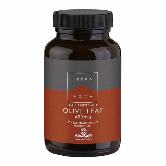 Terra Nova Olive Leaf 250mg 50 Capsules