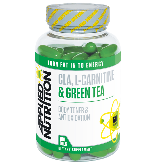 Applied Nutrition Cla, L-Carnitine and Green Tea - 100 Capsules - Shop4Supplements Applied Nutrition Cla, L-Carnitine and Green Tea - 100 Capsules - Shop4Supplements
