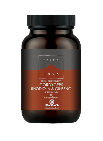 Terra Nova Cordeyceps, Rhodiola & Ginseng 30g