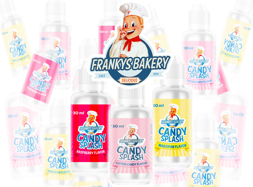 NEW PRODUCT ALERT!!!  Franky’s Bakery Candy Splash Flavour Drops IN STOCK now!!
