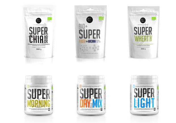 Our organic, superfood range from Diet Food