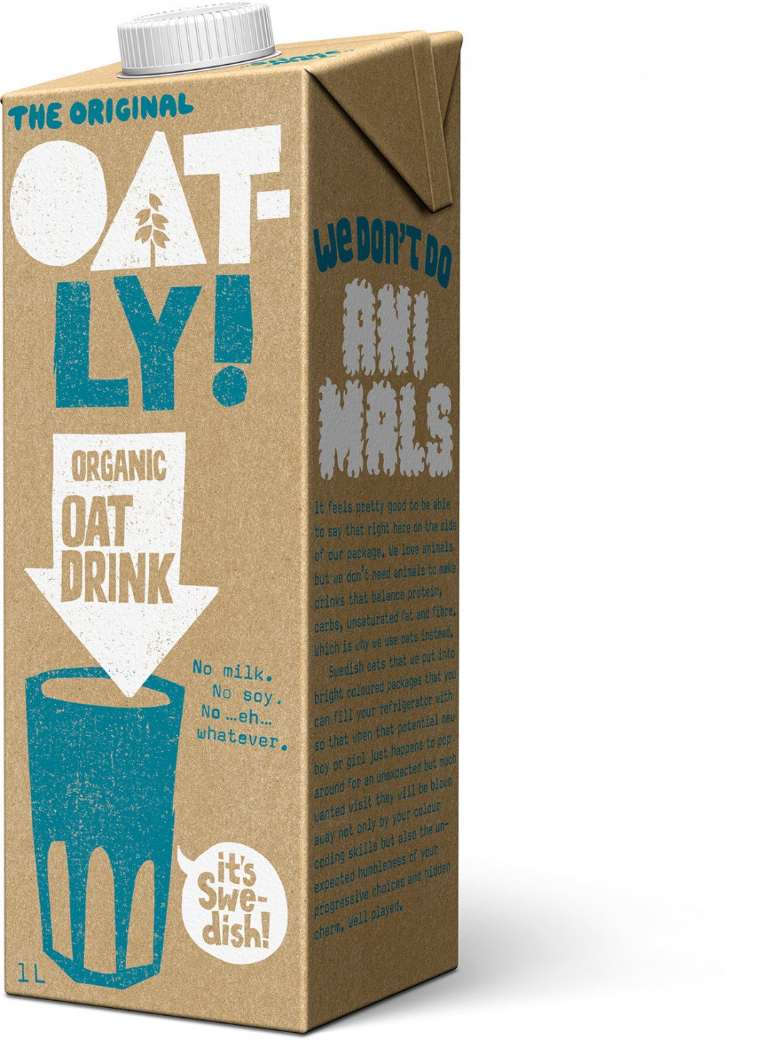 Oatly Organic Oat Drink - 1 Litre