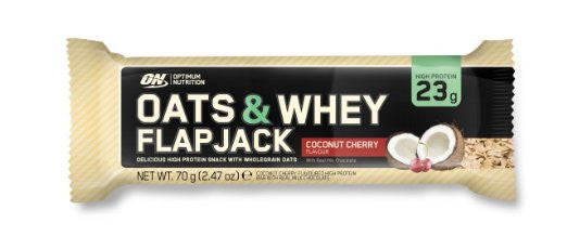 Optimum Nutrition Oats & Whey Flapjack Coconut Cherry (12 bars)