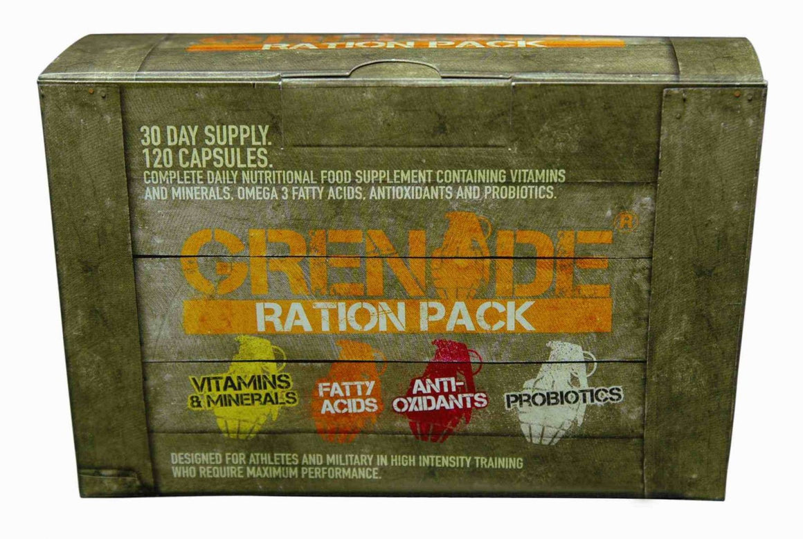 Grenade Ration Pack 120 Capsules