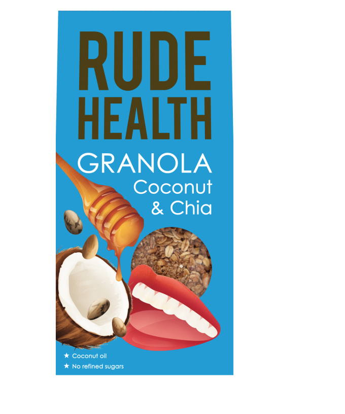Rude Health Granola Coconut Chia 450g