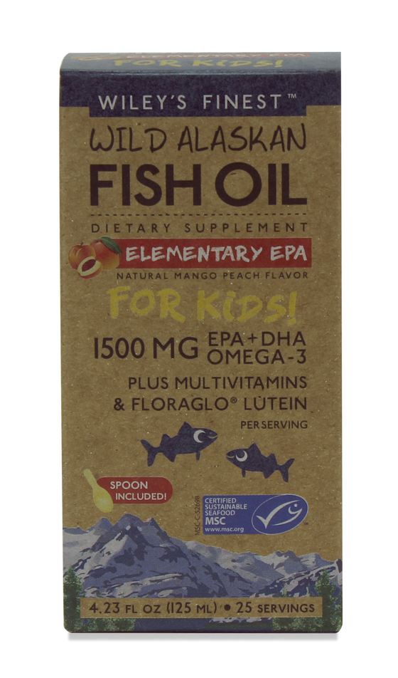 Wiley's Finest Elementary EPA for Kids - 25 SERVINGS