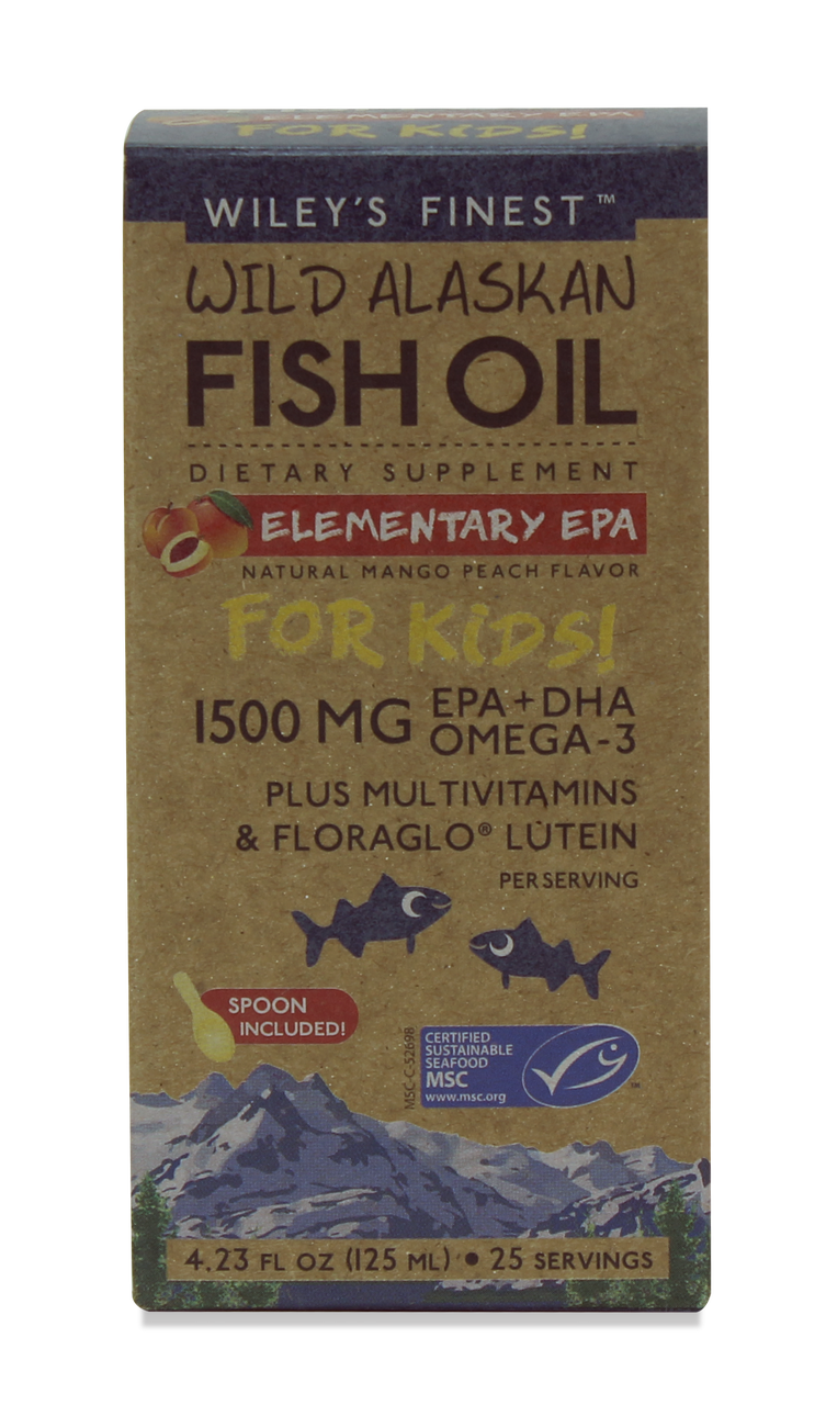 Wiley's Finest Elementary EPA for Kids - 25 SERVINGS