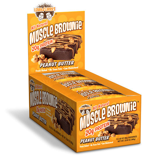 Lenny & Larry's Muscle Brownie Peanut Butter x12