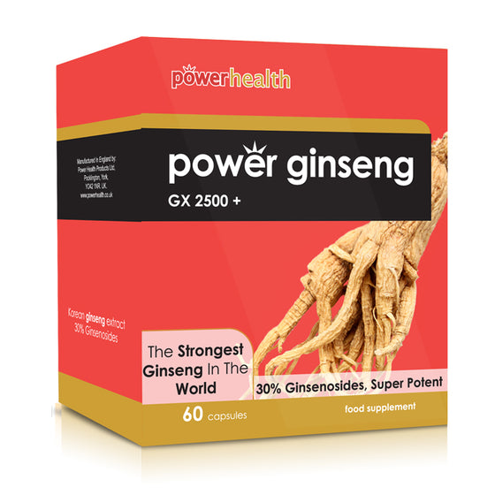 Power Health Power Ginseng GX2500+   (60 Capsules)