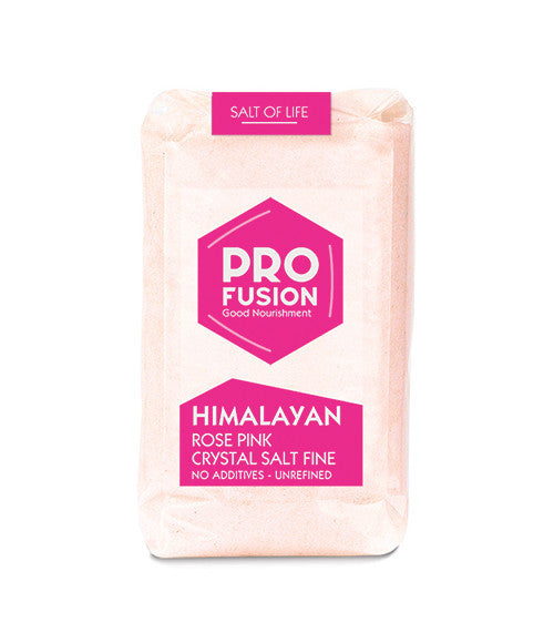 Pro Fusion Himalayan Rose Pink Crystal Salt Fine - 500g