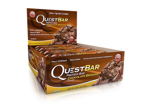 Quest Bar Chocolate Brownie Box of 12