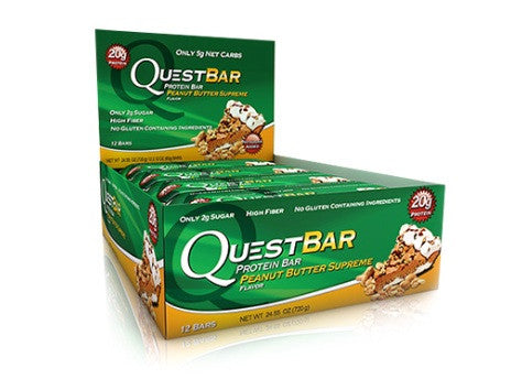 Quest Bar Peanut Butter Supreme Box of 12
