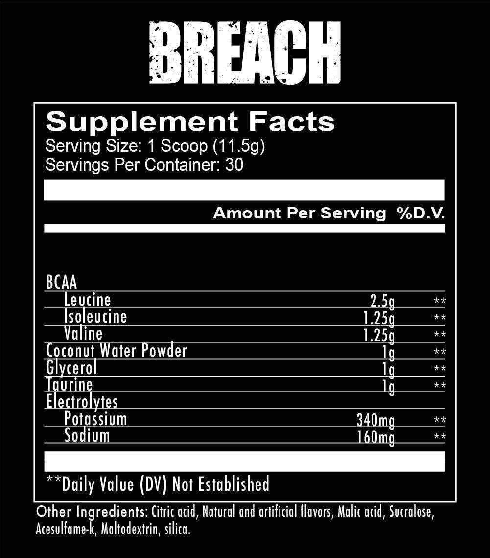 REDCON1 Breach Aminos - 345 g (30 Servings)