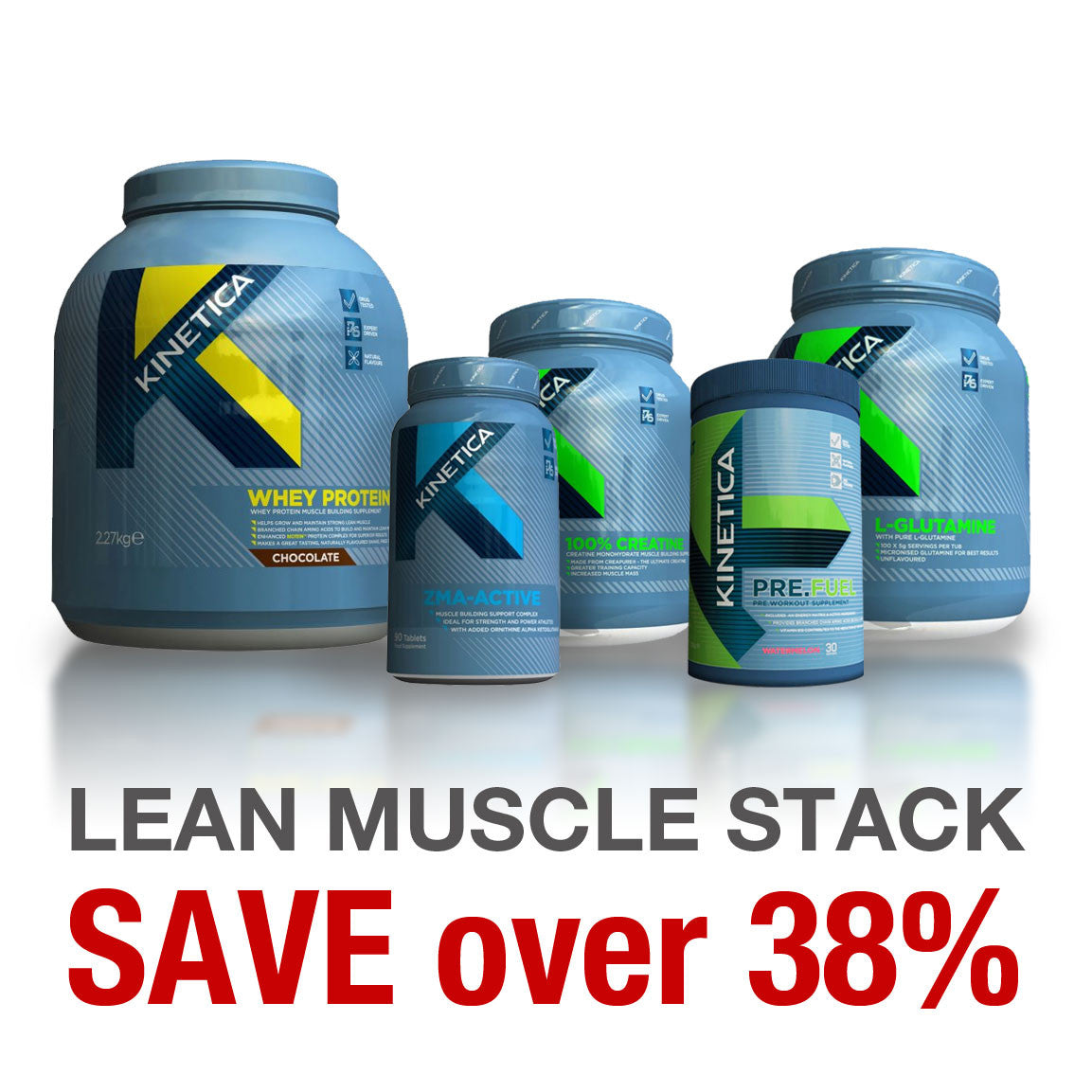 Kinetica Lean Stack (1kg Protein)