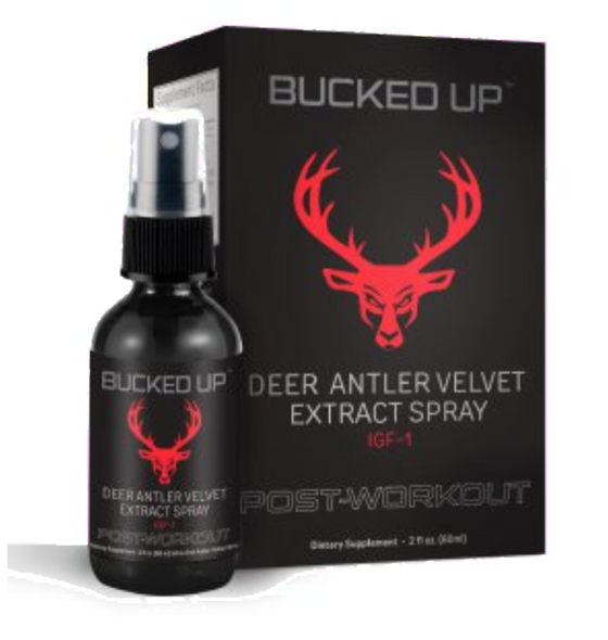 Bucked Up Deer Antler Velvet Extract Spray IGF-1 60ml