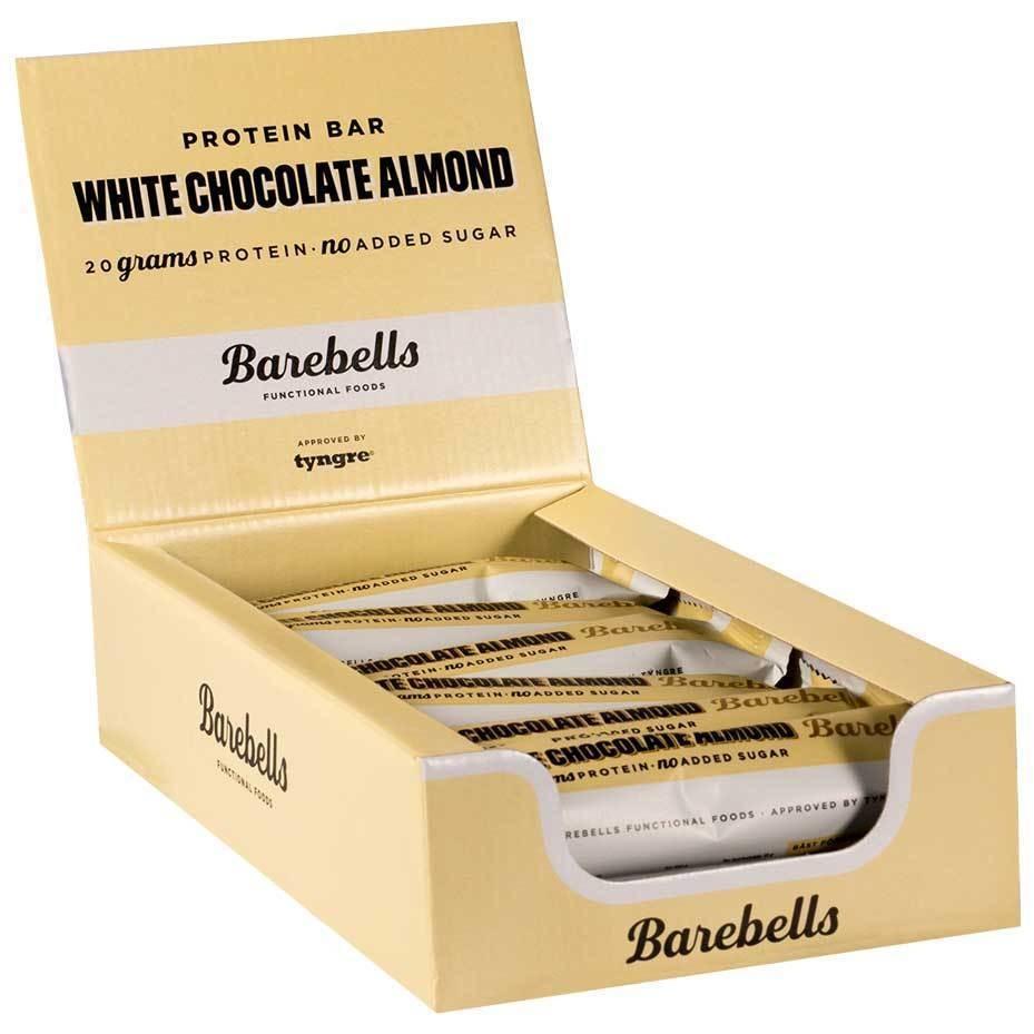 Barebells White Chocolate Almond Protein Bars x 12