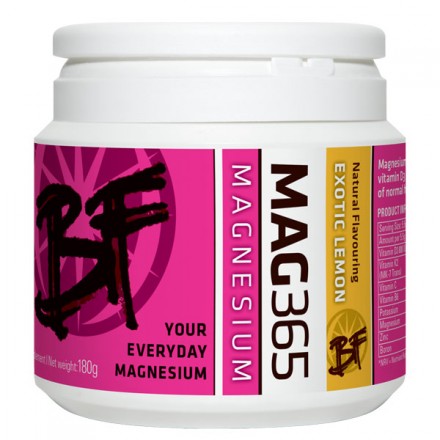 Mag365 BF Magnesium - Bone Support Formulation - Exotic Lemon Flavour - 180g