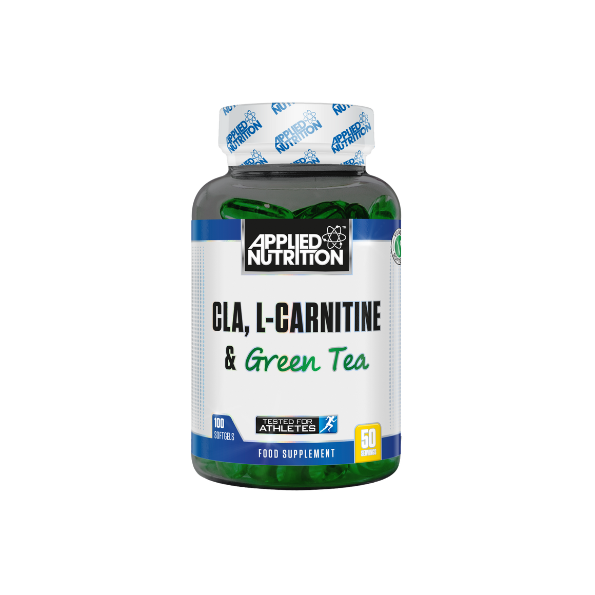 Applied Nutriton CLA, L-Carnitine & Green Tea - 100 Softgels
