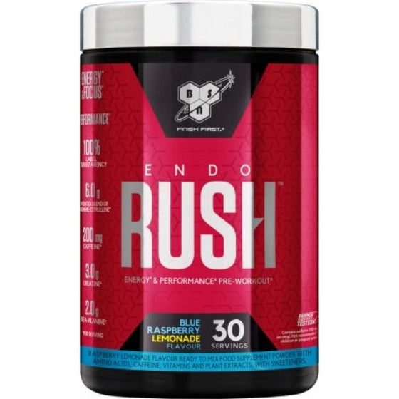 BSN Endo Rush Pre-Workout - 495g (30 Servings)