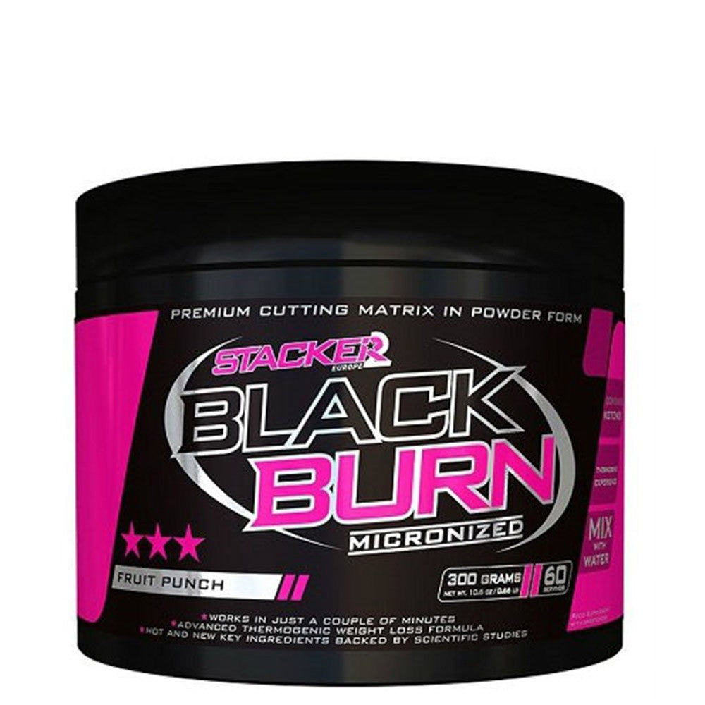 Stacker2 Black Burn Micronized - 300g (60 servings)