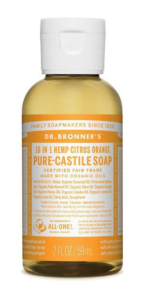 Organic Citrus Castile Liquid Soap