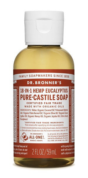 Organic Eucalyptus Castile Liquid Soap