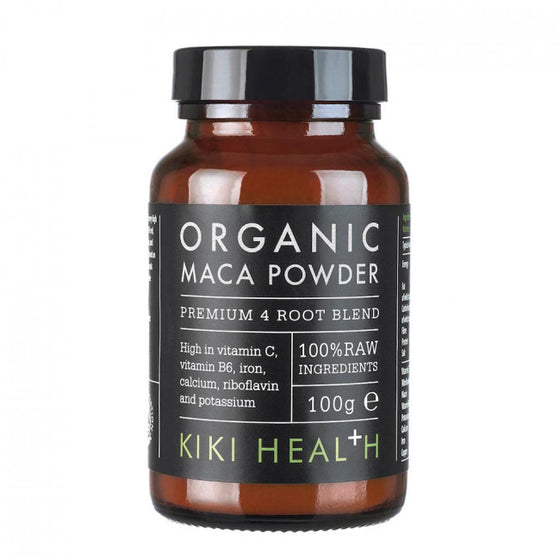 Kiki Health Organic Maca Powder Premium 4 Root Blend - 100g