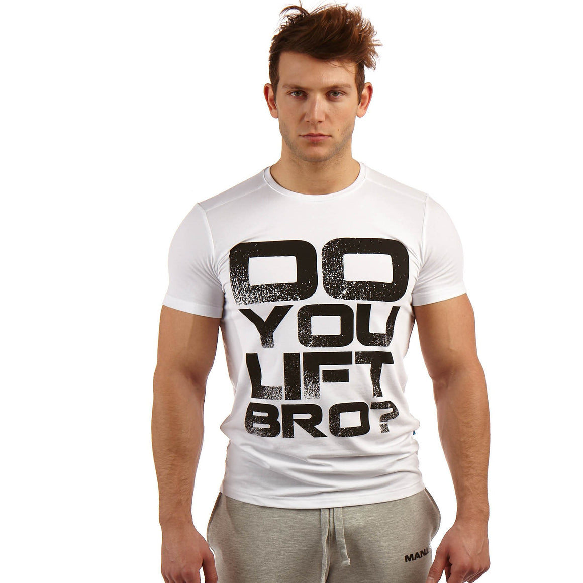 Man Up Ice T-Shirt - Do You Lift Bro