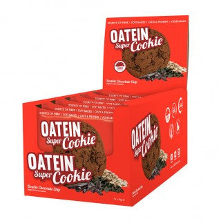 Oatein Super cookie Box of 12 Double Chocolate Chip