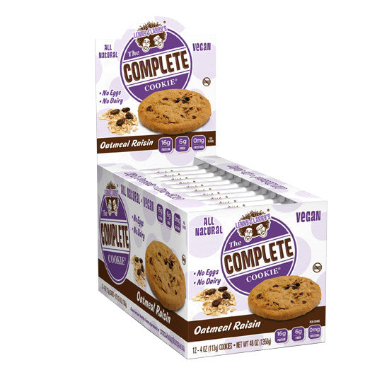Lenny & Larry's Complete Cookie Oatmeal Raisin x12