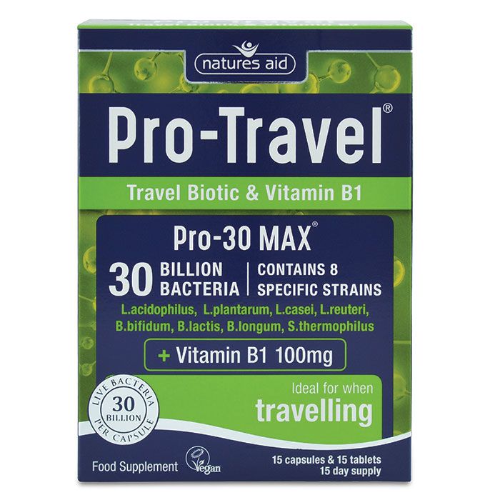 Natures Aid Pro-Travel® (30 Billion Bacteria) - 15 Days Supply