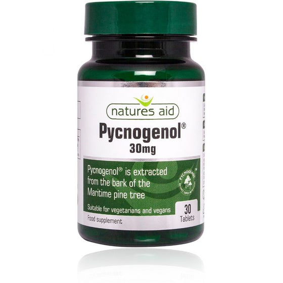 Natures Aid Pycnogenol 30mg