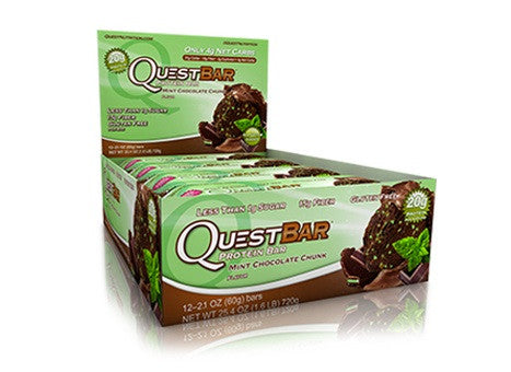 Quest Bar Mint Chocolate Chunk Box of 12