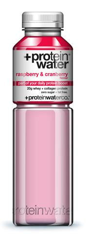 Protein water Raspberry and Cranberry