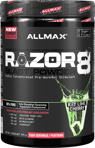 Allmax Razor8 Pre-workout 285g (66 Servings)