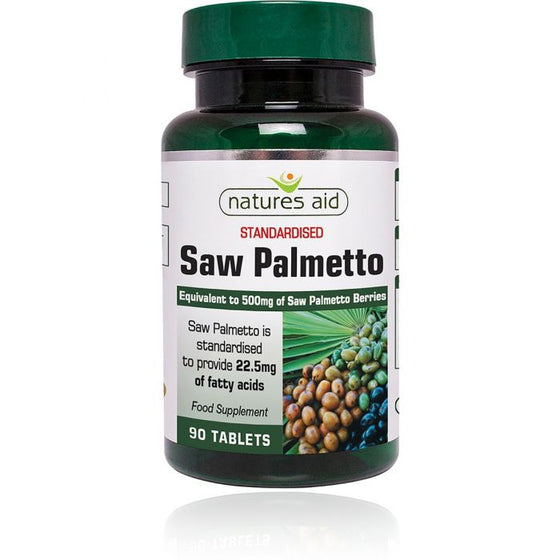 Natures Aid Saw Palmetto - 60Tablet