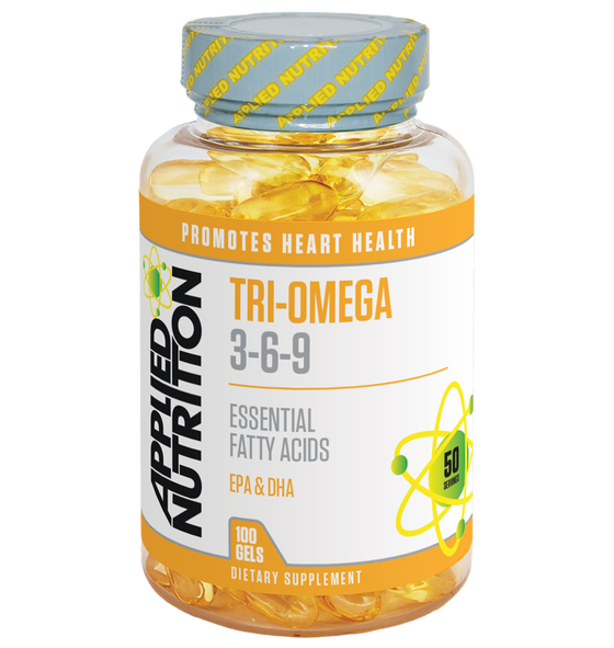 Applied Nutrition Tri-Omega 3-6-9 - 100 Gels