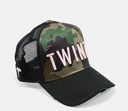 Twinzz Camouflage Full Trucker Rip and Repair Cap