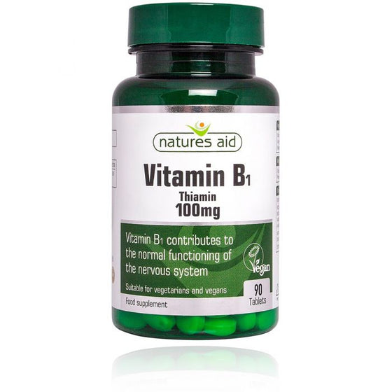 Vitamin B1 (Thiamine) 100mg- 90 Tablets