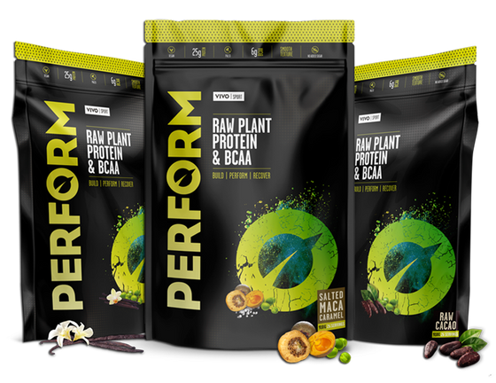 Vivo Life PERFORM Raw Plant Protein & BCAA 1kg