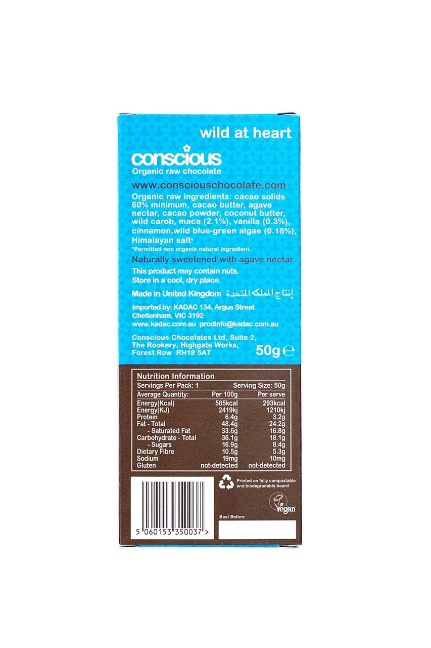 Conscious Raw Chocolate - 50g bar