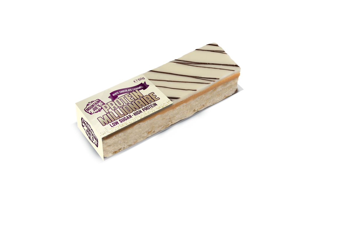 Mountain Joe's White Chocolate Caramel Protein Millionaire (10x50g)